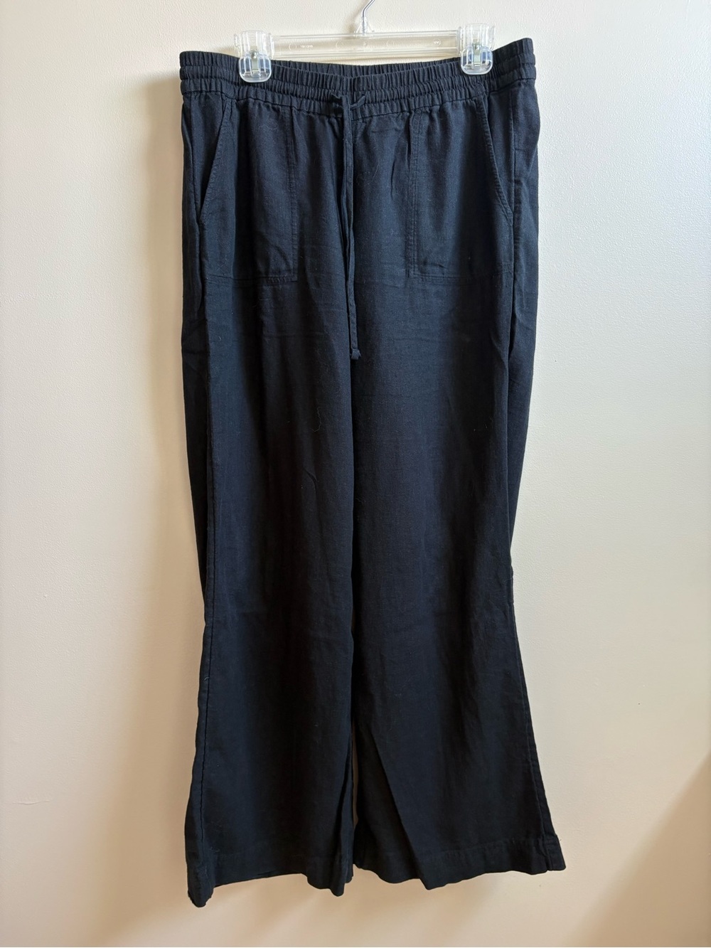 Caslon Black Casual Drawstring linen pant